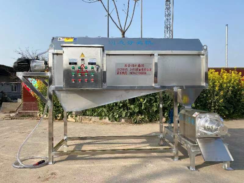 滾筒微濾式豬糞固液分離機(jī)